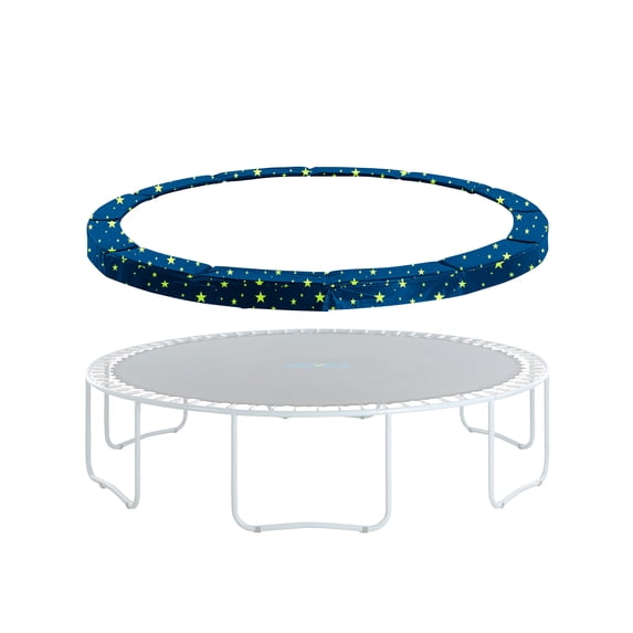 Upper Bounce Trampoline Super Spring Cover - Safety Pad, Fits 16 FT Round Trampoline Frame - Starry Night