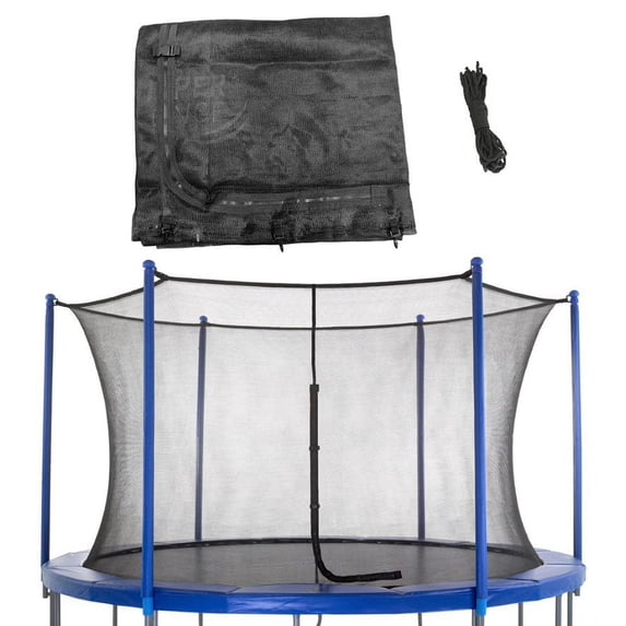 Machrus Upper Bounce Universal Trampolines Safety Net Fits 16 ft Round Trampoline Frame - Trampoline Replacement Net - Compatible with Most Trampoline Brands