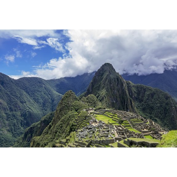 Machu Picchu; Cuzco Province  Peru by Ron Dahlquist / Design Pics