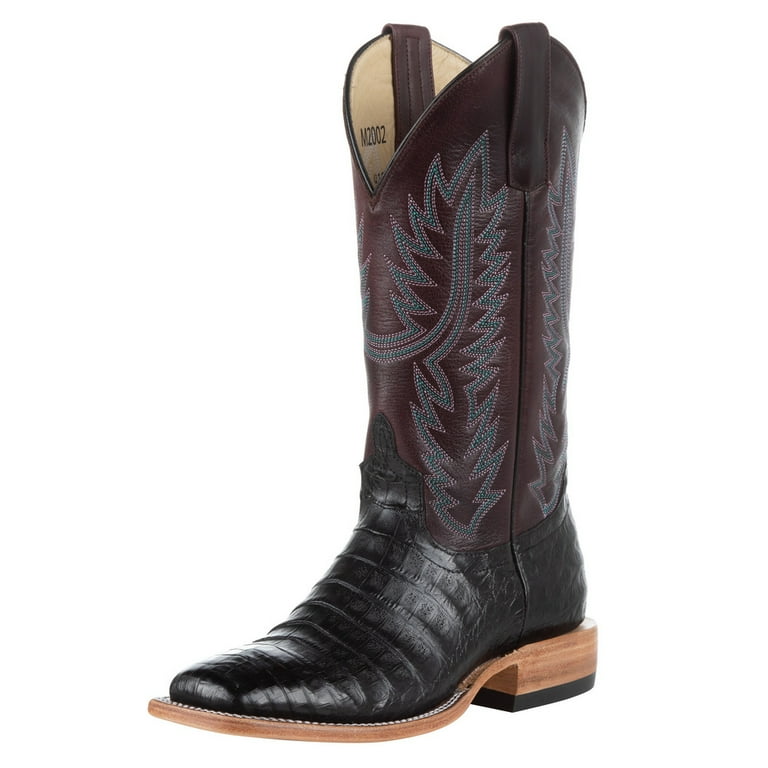 Black crocodile boots womens hot sale