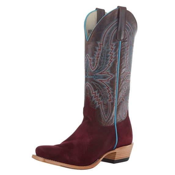 Macie Bean Womens Women`s Macie Bean TH Burgundy Boot 8 B Red