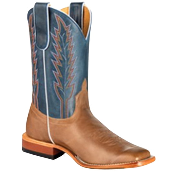 Macie Bean Women's A Square Deal Western Boot Broad Toe Pecan 6 1/2 M US