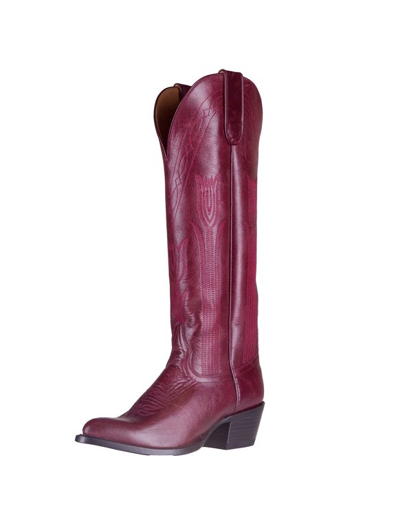 Womens Women's MB Vermonth Vamp 16 Matching Top Boot 8.5 B Wine