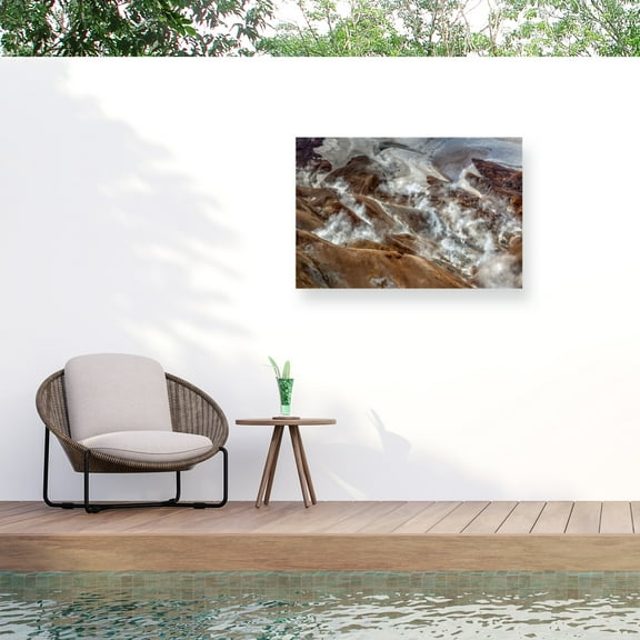 Maciej Duczynski 'Iceland Landscape 30' Outdoor Canvas 22x32