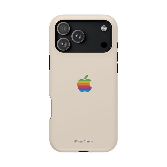 Macintosh Classic Inspired MagSafe Phone Cases for iPhone 17, 16, 15, 14, 13/Pro/Pro Max