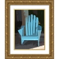 thumbnail image 1 of Mack 12x14 Gold Ornate Wood Framed with Double Matting Museum Art Print Titled - Adirondack I, 1 of 4
