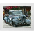 thumbnail image 1 of Mack 24x19 White Modern Wood Framed Museum Art Print Titled - Fish Wagon II, 1 of 4