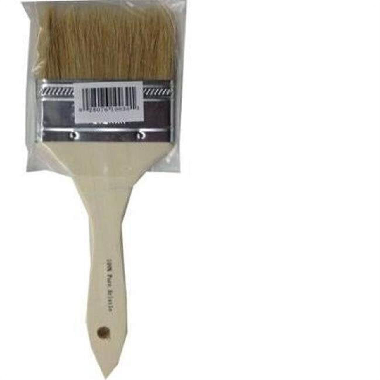 4 Varnish/Chip Brushes disposable for paint and resins - Multi