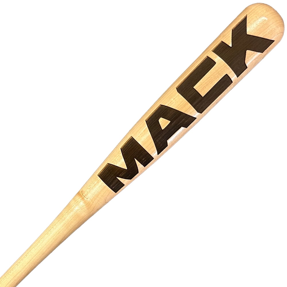 Mack Engraved Baseball Bat