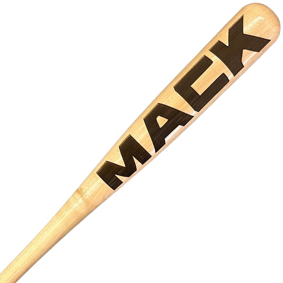 Mack Engraved Baseball Bat
