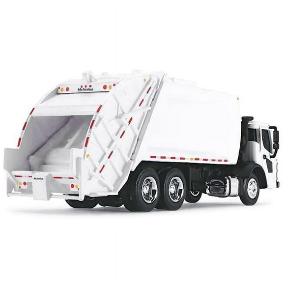 Mack LR with McNeilus Rear Load Refuse Body White 1-87 Scale HO Diecast Model