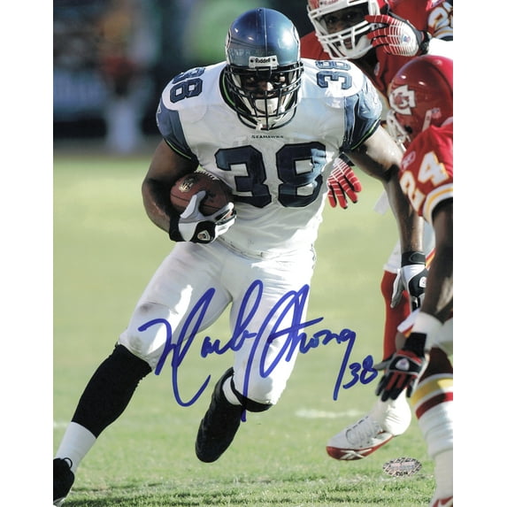 Mack Strong Autographed 8x10 Photo Seattle Seahawks MCS Holo #63514