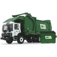 thumbnail image 1 of Mack TerraPro "Waste Management" Garbage Truck w/Front End Loader White & Green w/Trash Bin 1/34 Diecast Model by First Gear, 1 of 4