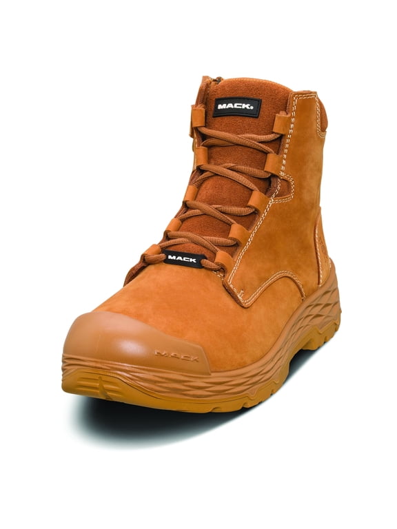 Men’s Steel Toe Side-Zip Work Boot Slip Resistant SD Force Zip Honey