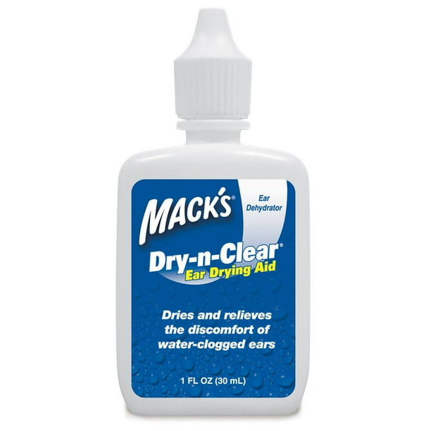 Mack's Dry n Clear Ear Drying Aid Learn Swim Infection Prevention
