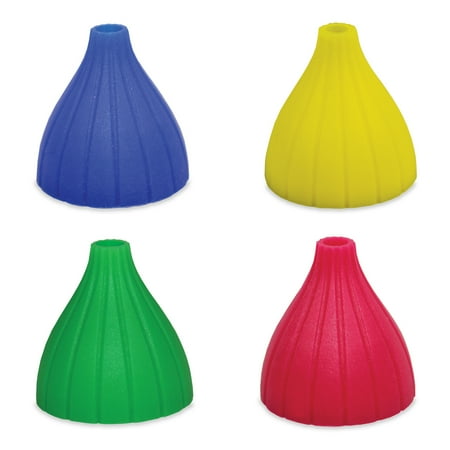 Mack’s Ear Dryer Ear Tips - 4 Color-Coded Soft Silicone Replacement Earpieces