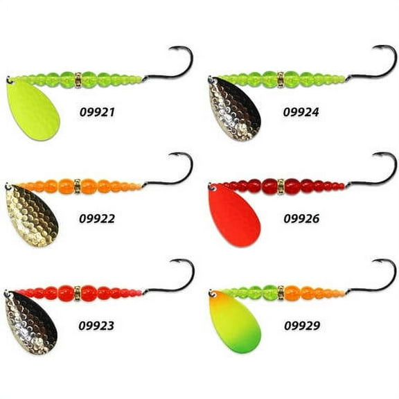 Mack's Lure 09921 Wedding Ring Spinner - Super Series Chartreuse