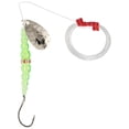 thumbnail image 1 of Mack's Lure Wedding Ring Spinner Classic Series Hammered Nickel Flo Chartreuse 4, 1 of 4