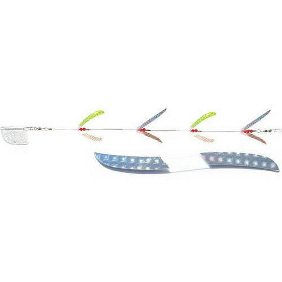 Mack's Lure Flash Lite Trolls 4-Blade, Pink/Red