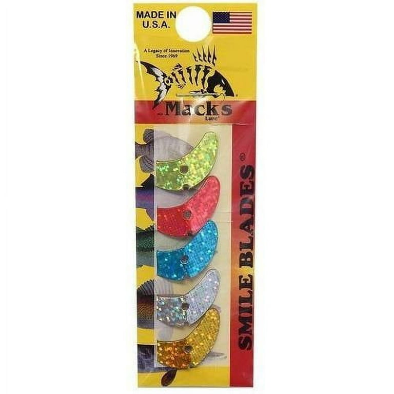  Mack's Lure Smile Blade® Sparkle 5-Pack : Fishing Equipment :  Sports & Outdoors
