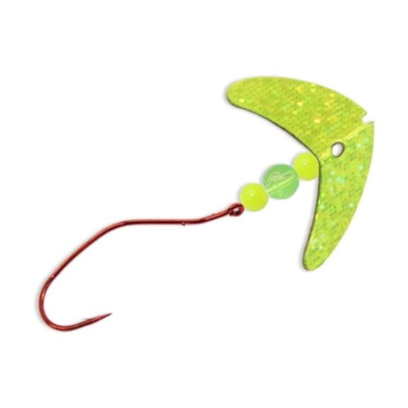 Mack's Lure Smile Blade Slow Death Rig Chartreuse Sparkle Ylw Chart Fl Chrt 2