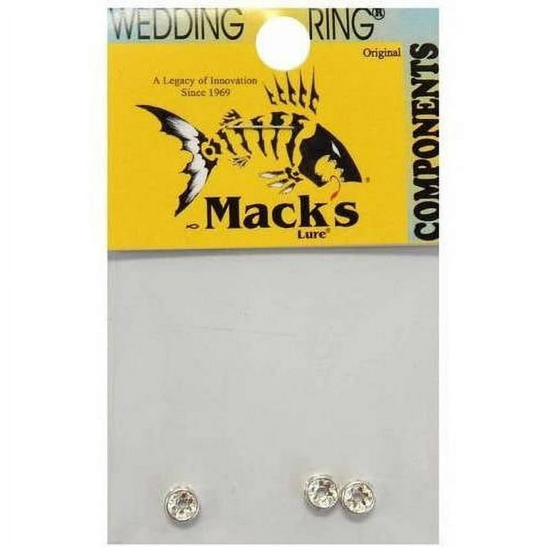 Mack's Lure Wedding Ring Component, 3 per card