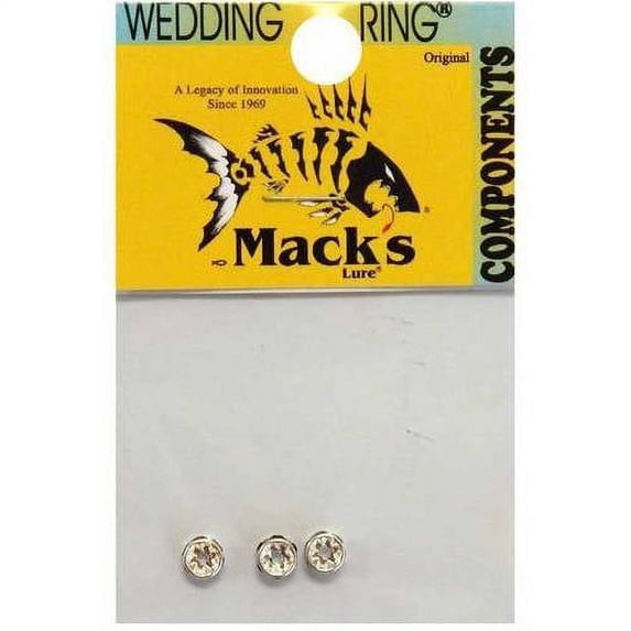 Mack's Lure Wedding Ring Component, 3 per card