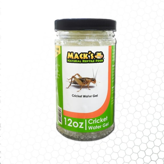 Mack's Natural Reptile Food 12 oz Cricket Water Pods