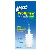 Mack's ProRinse Ear Wax Removal Syringe - Ear Syringe with Triple-Action Rinse Tip
