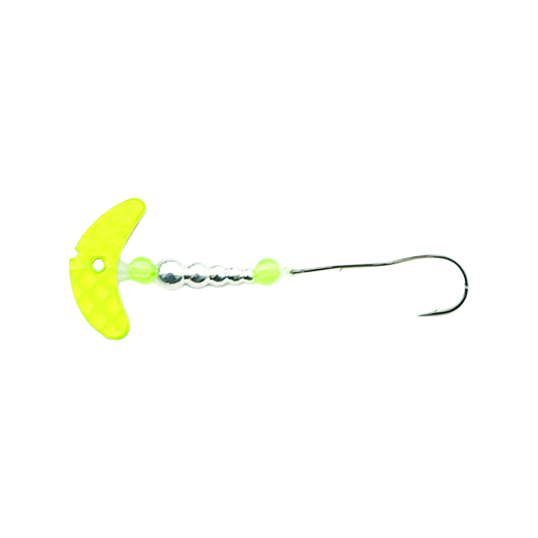 Mack's Smile Blade Super Slow Death RIG: Chartreuse Scale/silver