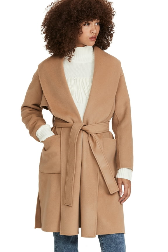 Women's Thalia Coat, Tan, L