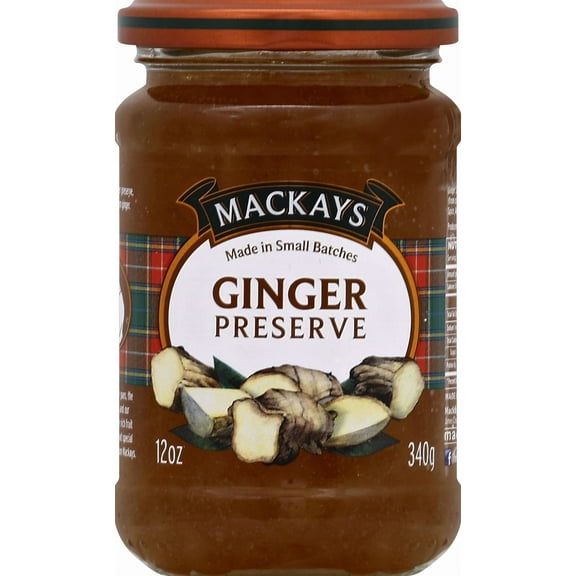Mackays Spiced Ginger Preserve, 12 Oz