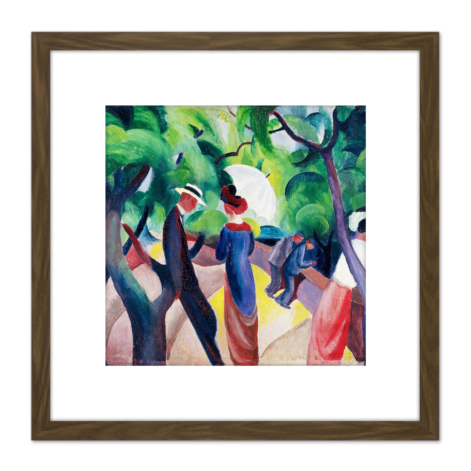 Sailing Boat, Tegernsee’ by August Macke as a print or poster
