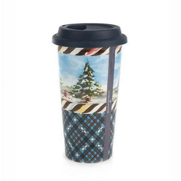 Mackenzie Childs Highbanks Travel Cup