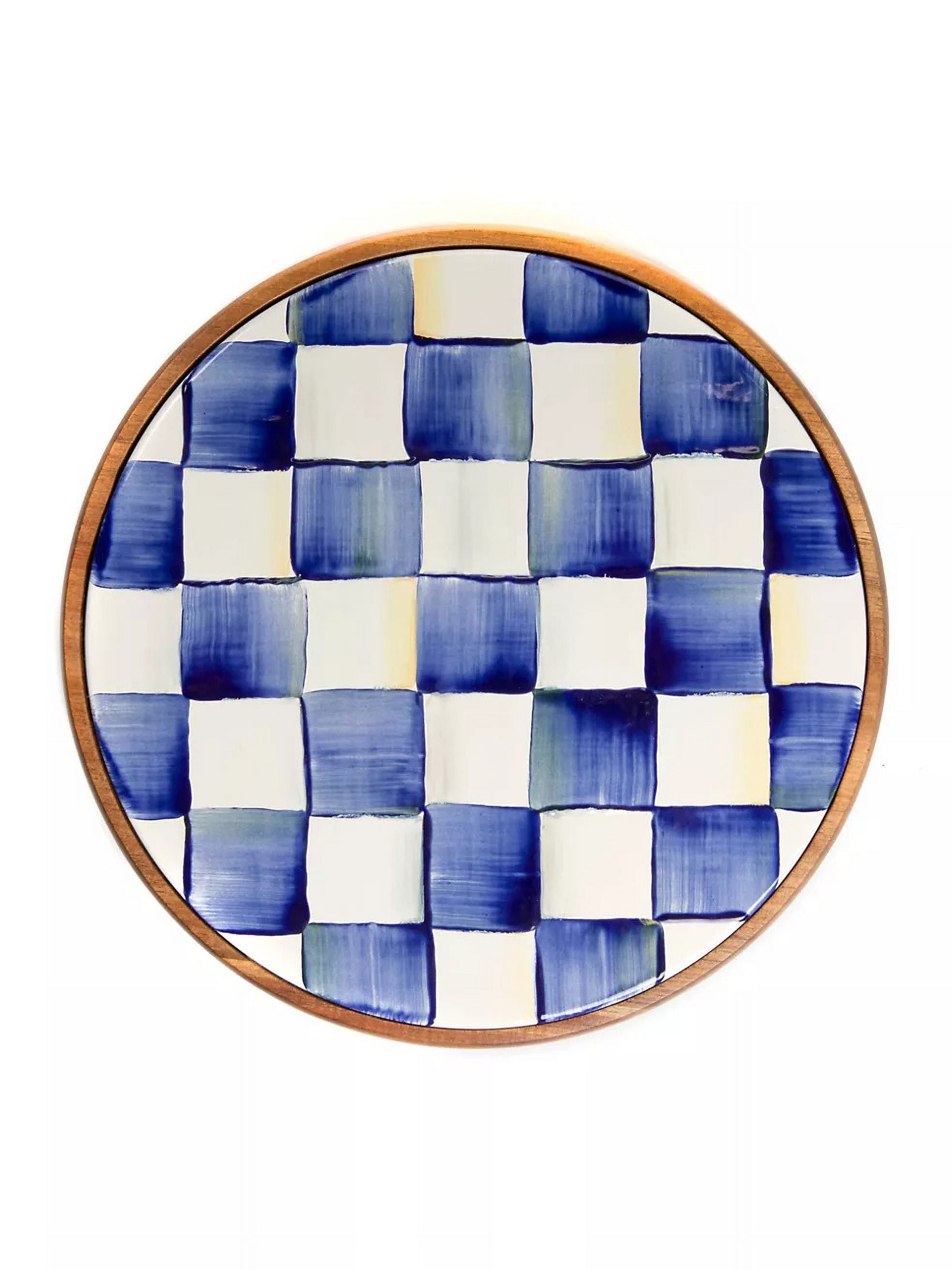 Mackenzie Childs Royal Check Trivet - Large