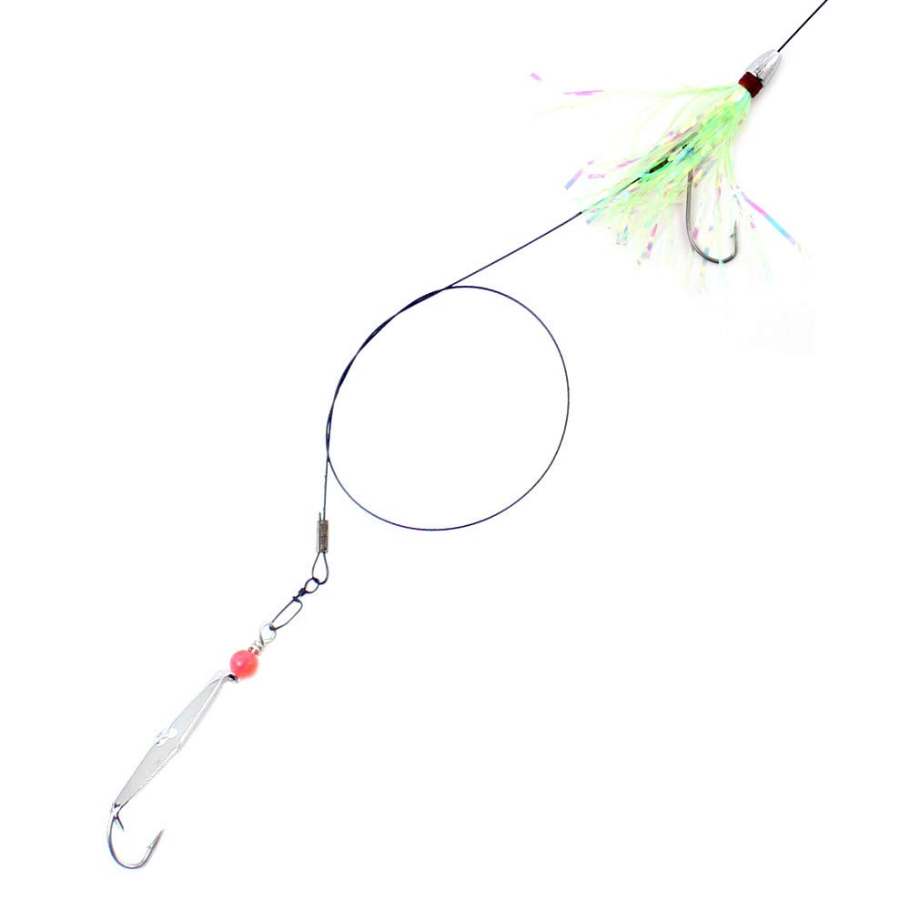 Mackerel Duster Rig For Nearshore Trolling Spanish Mackerel Bluefish