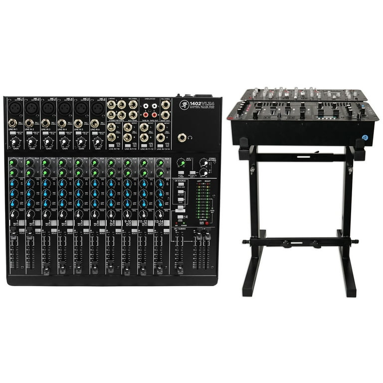 Mackie 1402VLZ4 14-Ch. Compact Analog Low-Noise Mixer w/ 6