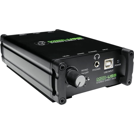 Mackie 2049174 MDB-USB Stereo Direct Input Box