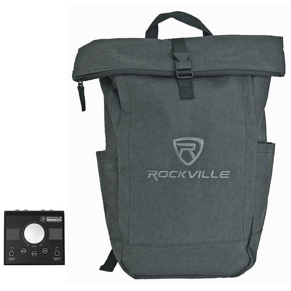 Mackie Big Knob Passive 2x2 Studio Monitor Controller+Backpack