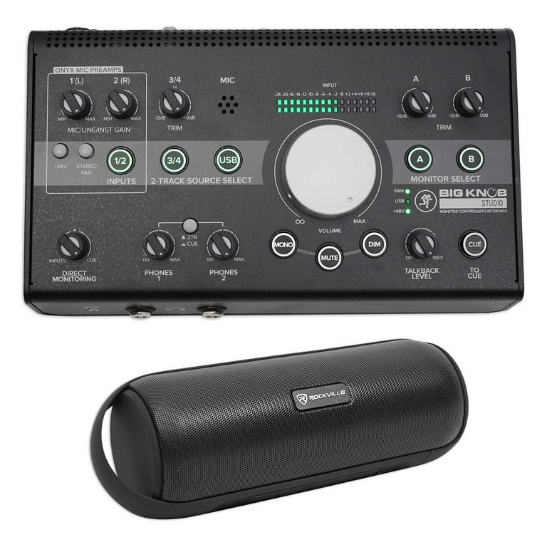 Amazon.com: Mackie Big Knob Desktop Studio Monitor System