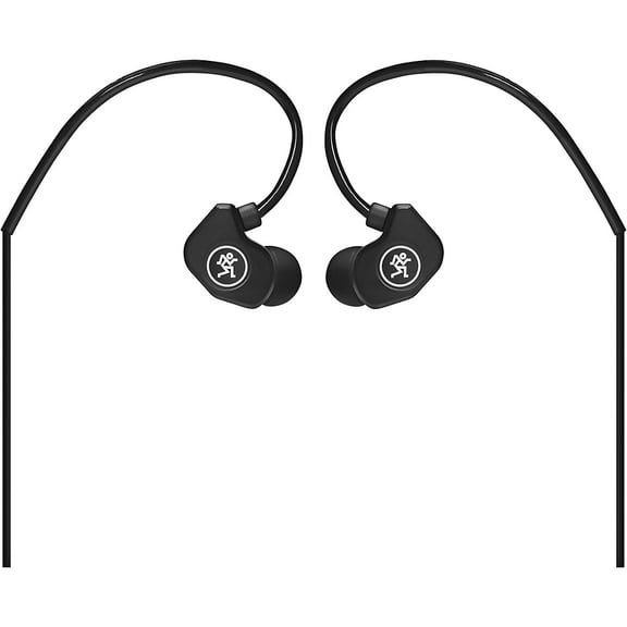 Mackie CR-Buds+ Dual Dynamic Driver Professional Fit Earphones with Mic and Volume Control