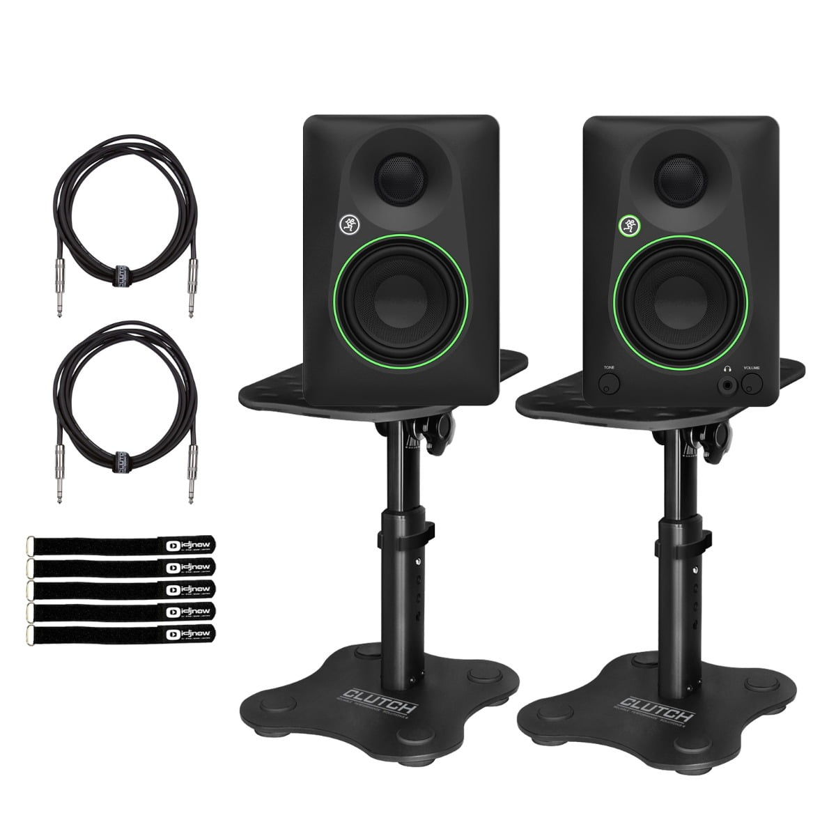 Mackie Powered Bluetooth Studio Monitors with Desktop