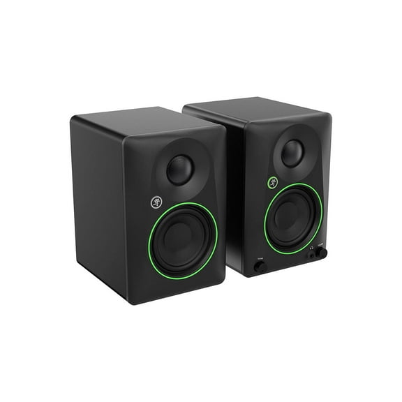 Mackie CR3.5BT 3.5" Creative Reference Powered Studio Monitors with Tone Control and Bluetooth, Pair, Black