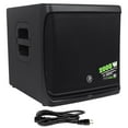 thumbnail image 1 of Mackie DLM12S 2000 Watt 12" Powered Subwoofer Sub For Church Sound Systems, 1 of 6