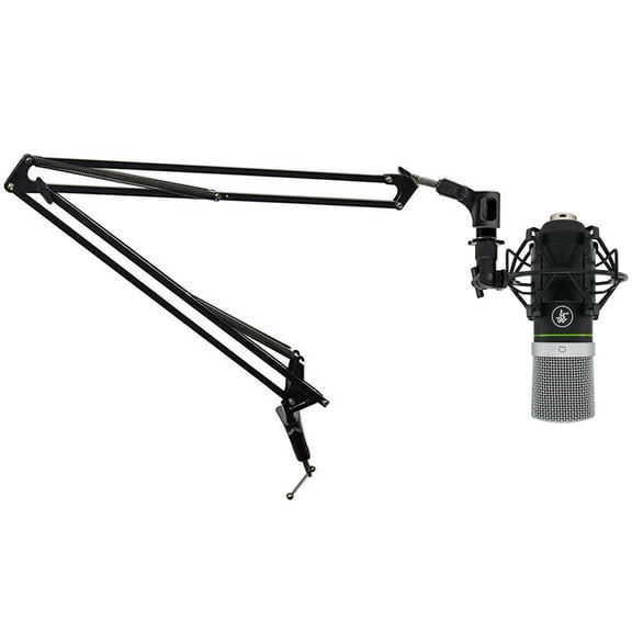 Mackie EM-91CU USB Condenser Recording Zoom Podcast Microphone Mic+Boom Arm