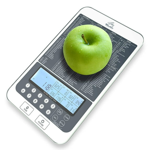NutraTrack Digital Kitchen Scale, Food Scale With Nutritional ...