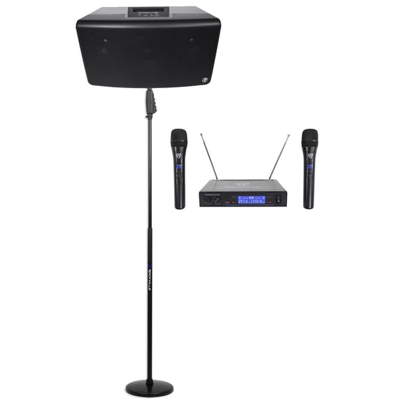 Mackie FreePlay Church/School Audio Visual Speaker Sound System+Wireless Mics