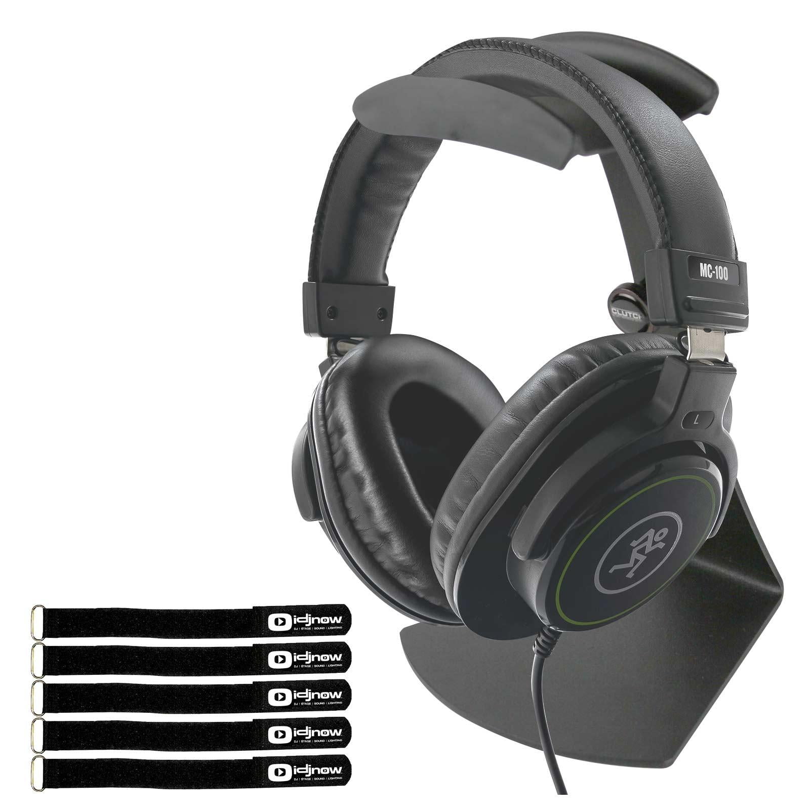 Mackie MC-100 Professional Headphones with Desktop Headphone Stand ...