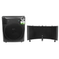 thumbnail image 1 of Mackie MRS10 10” 120 Watt Powered Active Studio Subwoofer Sub+Isolation Shield, 1 of 11