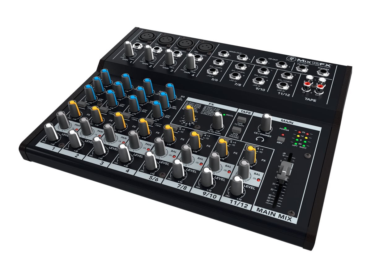 Mackie Mix12FX - Analog mixer with DSP FX - 12-channel